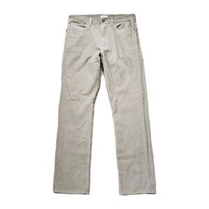 J.Crew Vintage Slim Straight Corduroy Size 32x34 Mens Brown 5  Pocket Pants
